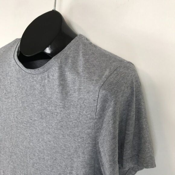 ASOS Crew Neck Tee Women’s Large Gray Short Sleeve Organic Cotton Knit Casual - Picture 3 of 11